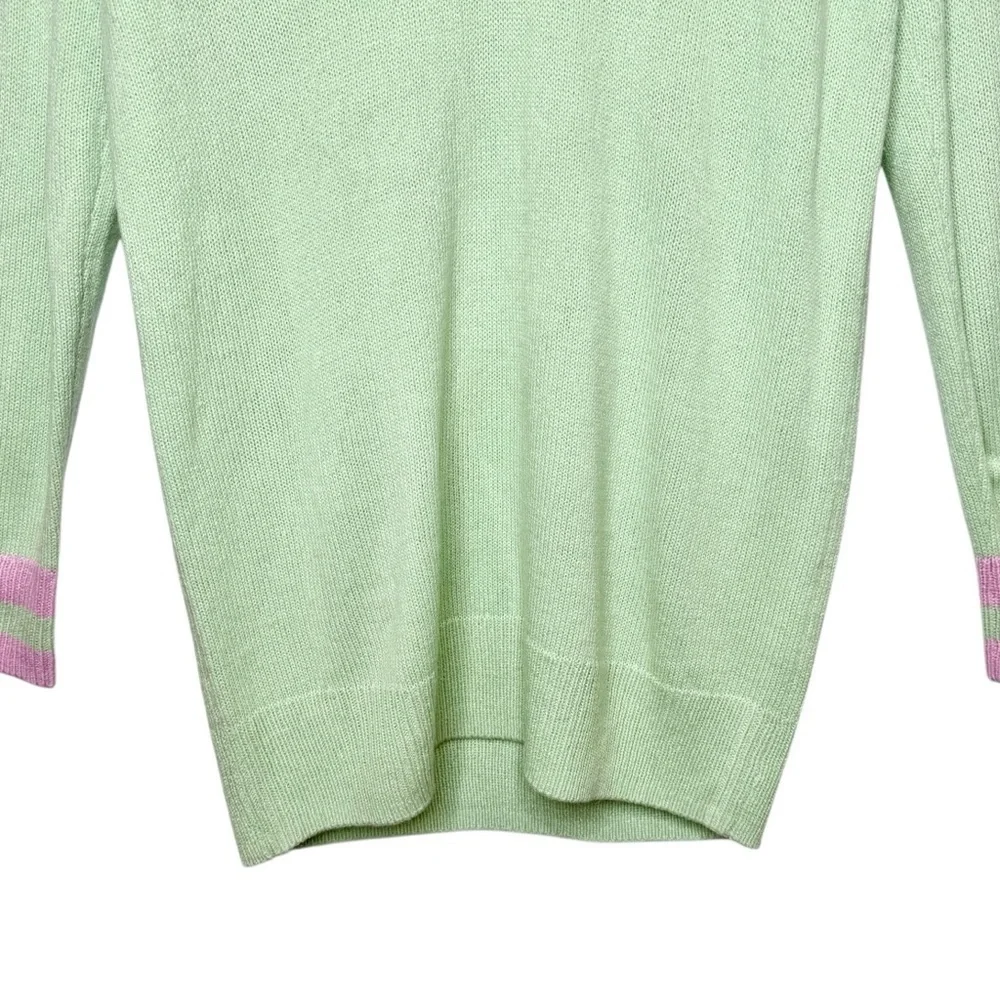 Show Me Your MuMu Hartford Coastal Women’s Preppy Tunic Sweater Mint Pink Sz S